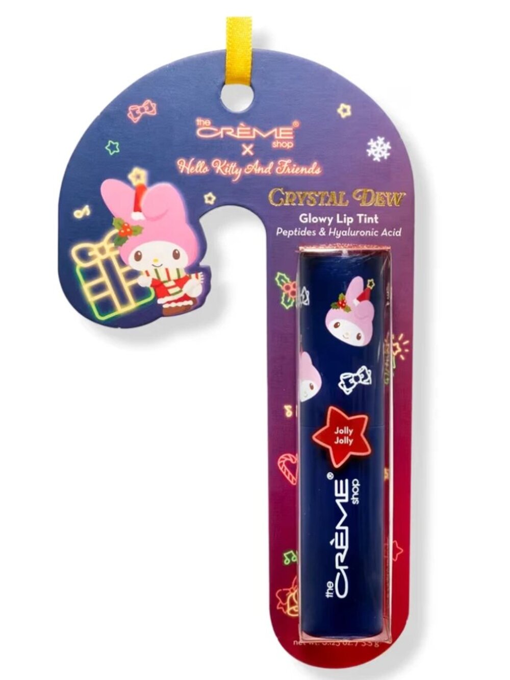 The Creme Shop My Melody Glowy Lip Tint holiday theme K Beauty